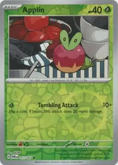 Applin Reverse Holo 017