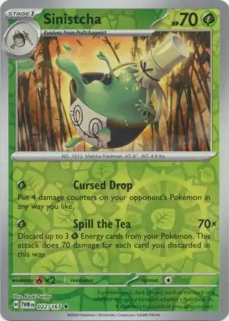 Sinistcha Reverse Holo