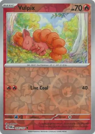 Vulpix Reverse Holo