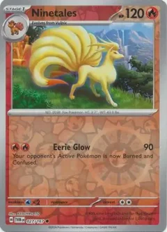 Ninetales Reverse Holo 027