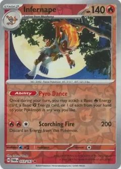 Infernape Reverse Holo 033