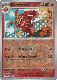 Darmanitan Reverse Holo 035