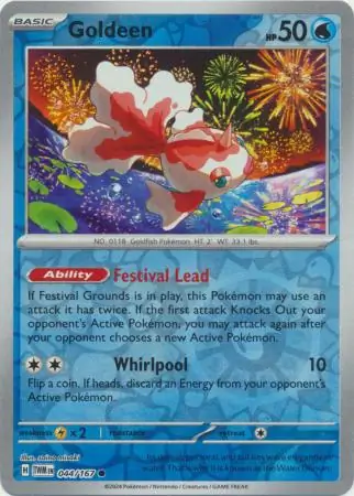 Goldeen Reverse Holo