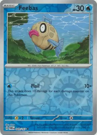 Feebas Reverse Holo