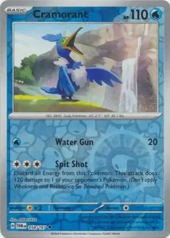 Cramorant Reverse Holo 058