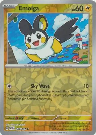 Emolga Reverse Holo