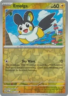 Emolga Reverse Holo 069