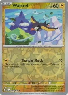 Wattrel Reverse Holo 075