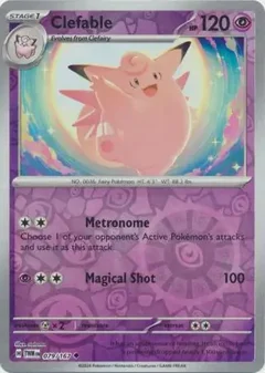 Clefable Reverse Holo 079