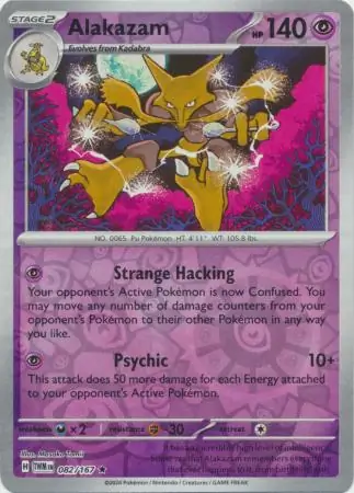 Alakazam Reverse Holo
