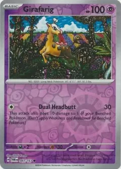 Girafarig Reverse Holo 083