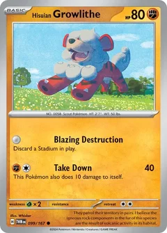 Hisuian Growlithe 099