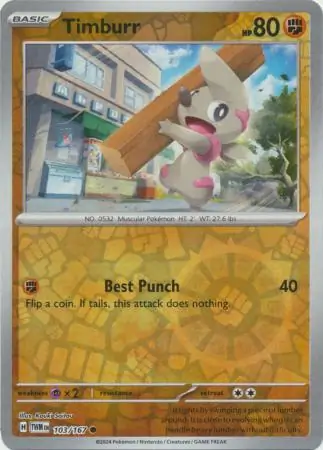 Timburr Reverse Holo