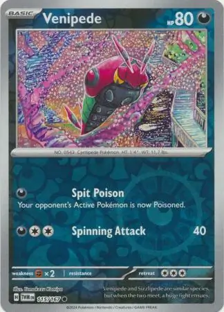 Venipede Reverse Holo