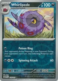 Whirlipede Reverse Holo 116
