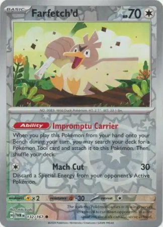 Farfetch'd Reverse Holo