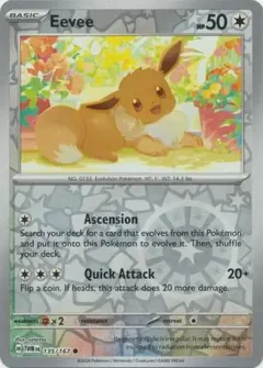 Eevee Reverse Holo 135