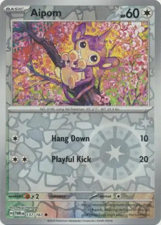 Aipom Reverse Holo