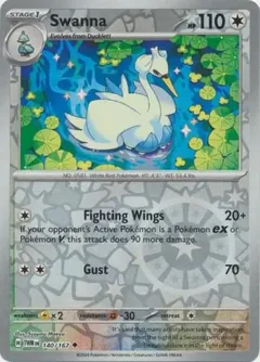 Swanna Reverse Holo 140
