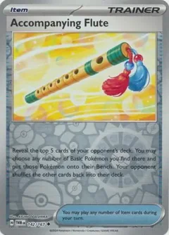 Accompanying Flute Reverse Holo 142