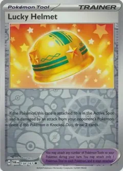 Lucky Helmet Reverse Holo 158