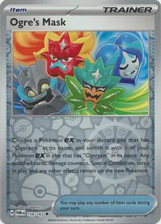 Ogre's Mask Reverse Holo