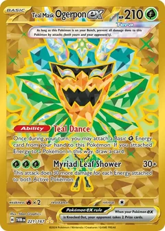 Teal Mask Ogerpon ex 221