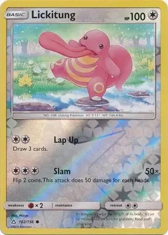 Lickitung Reverse Holo 102