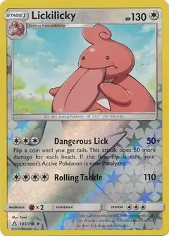 Lickilicky Reverse Holo 103