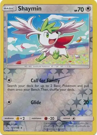 Shaymin Reverse Holo