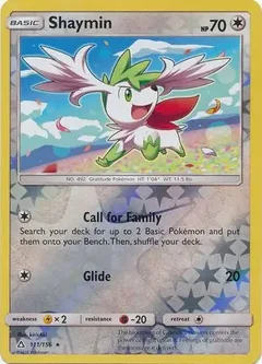 Shaymin Reverse Holo 111
