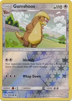 Gumshoos Reverse Holo 113