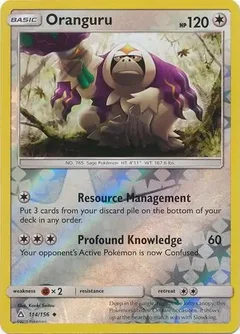Oranguru Reverse Holo 114