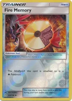 Fire Memory Reverse Holo 123