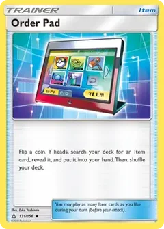 Order Pad 131