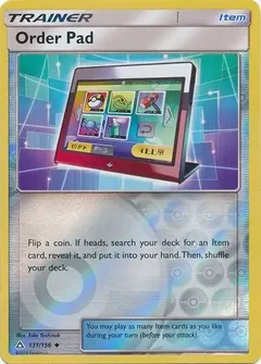 Order Pad Reverse Holo 131