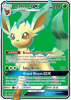 Full Art Leafeon GX 139
