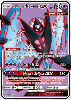 Full Art Dawn Wings Necrozma GX