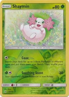 Shaymin Reverse Holo 15