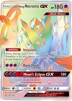 Dawn Wings Necrozma GX Secret 161