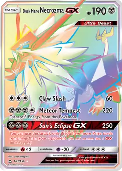 Dusk Mane Necrozma GX Secret