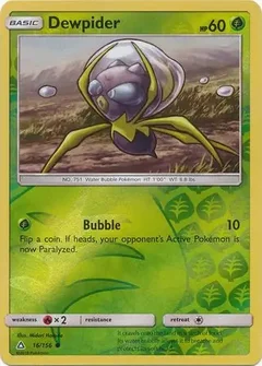 Dewpider Reverse Holo 16