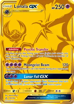 Lunala GX Secret