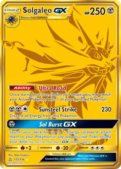 Solgaleo GX Secret