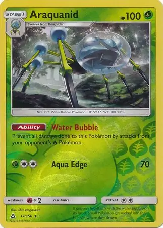 Araquanid Reverse Holo