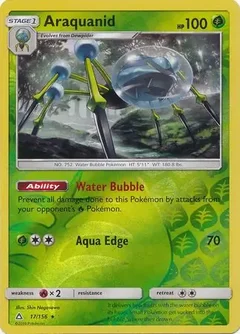 Araquanid Reverse Holo 17
