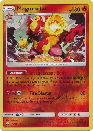 Magmortar Reverse Holo