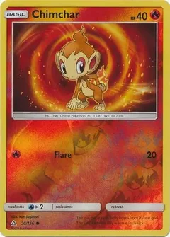 Chimchar Reverse Holo 20