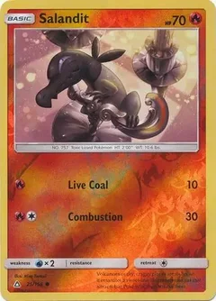 Salandit Reverse Holo 25