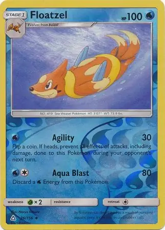 Floatzel Reverse Holo